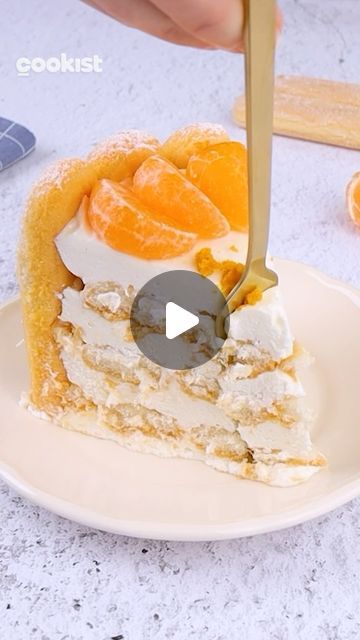 Ladyfinger Cake, No Bake Cheesecake With Lady Fingers, Cake With Ladyfingers, Manderine Orange Deserts, Tiramisu With Ladyfingers, Tangerine Juice, Lady Fingers, Mini Bundt Cakes, Powdered Sugar