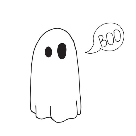 vector illustration in doodle style. small ghost. simple drawing on the theme of Halloween, a cute ghost. isolated on white background, design for holiday, for kids Doodles Ghost, White Background Design, Ghost Drawing, Ghost Cartoon, Easy Doodles, Doodles Drawings, Doodle Style, Small Drawings, Easy Doodles Drawings