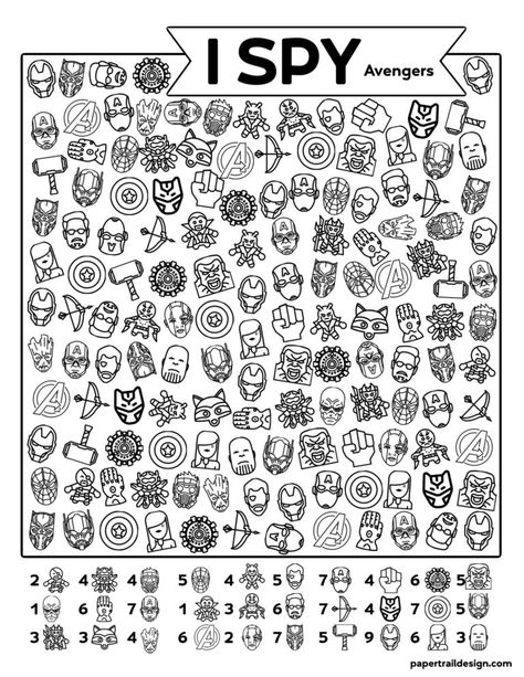 Use our Avengers themed I spy activity page to keep your kids occupied while stuck inside, for a birthday party activity, or so you can get some work done. #papertraildesign #ispy #ironman #avengers #avengersgame #kidsbirthday #kidsbirthdayparty #boybirthday Finish This Comic Worksheet, Insect Activities, Spy Games, I Spy Games, Hidden Pictures, Paper Trail, Fun Worksheets, I Spy, Activity Sheets