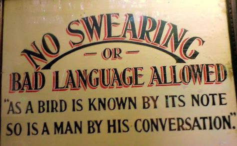 I have been concerned lately about how much Maureen has been sleeping: last night her short doze on the sofa came to my rescue.  Around 9 ‘o’clock ‘I Iost it’, and a rather … Word Alternatives, No Cursing, Swear Quotes, No Swearing, Bad Language, Plain English, Curse Words, Four Letter Words, Swear Word