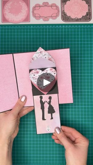 10K views · 1.1K reactions | DIY Heart Waterfall Card 

#cardmaking #cardideas #valentinsday #heartcard #papercraft #lovecards #tutorial #diycard #tutorialvideo 
#waterfallcard #cardlove | 🦋 Tatjana 🦋 | CKay · love nwantiti (ah ah ah)