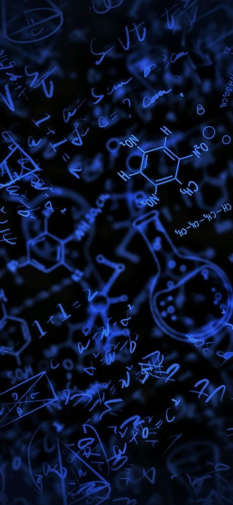 Dark Chemistry Wallpaper, Chem Aesthetic Wallpaper, Chemistry Asthetic Picture, Neon Science Aesthetic, Chemistry Wallpaper Science, Organic Chemistry Background, Chemistry Wallpaper Backgrounds, Blue Science Aesthetic, Chemist Wallpaper