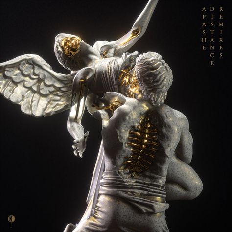 Distance (Remixes) by Apashe on MP3, WAV, FLAC, AIFF & ALAC at Juno Download Game Concept, Black White Gold, Ethereal Art, Dark Gold, Drum And Bass, An Angel, Skull Art, Juno, Album Art