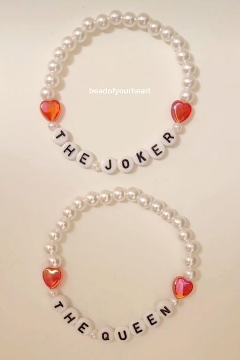 The Joker And The Queen Taylor Swift, Ed Sheeran Concert Bracelets, Taylor Swift Couple Bracelets, Ed Sheeran Friendship Bracelet, Ed Sheeran Bracelet, Swifty Bracelets, The Joker And The Queen, Joker And The Queen, Swiftie Bracelets