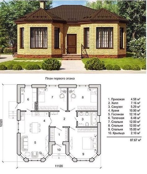 #fiverrseller #fiverr #freelancer #upwork #architect #architecturedesign #architecture #autocad #sketchup #modernhouse #exteriordesign #interiordesign #housedesign #floorplans #kitchendesign #bedroomdesign #canadahouse #americahousedesign #craftsman #craftsmanhome #homelayout #sketchuplayout #3ddesign #landscapedesign #civilengeneering 3d House Design, Double Story House, 3d House, House Plan Gallery, Sims House Plans, Tiny House Floor Plans, House Construction Plan, Bungalow House Plans, Beautiful House Plans