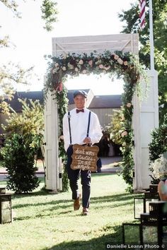 Ring bearer idea - older ring bearer outfit idea {Danielle Leann Photo} Bohemian Fall Wedding, Wide Band Engagement Ring, 20 Something, Rustic Wedding Backdrops, Flower Girl Bouquet, Wedgewood Wedding, Wedding Backdrops, Bearer Outfit, Bohemian Fall