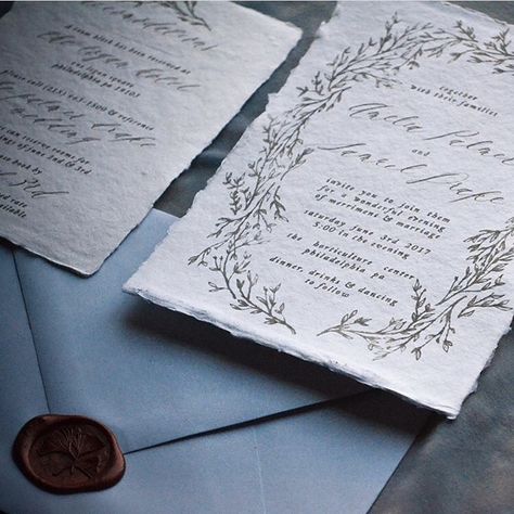 375 Likes, 5 Comments - FabulousFancyPants (@fabulousfancypants) on Instagram: “Ink artisan: @chelsannburk  Paper: @fabulousfancypants  Swipe to see the entire stunning suite.” Invitation Handmade, Vellum Envelope, Deckled Edge Paper, Wreath Wedding Invitations, Paper Invitation, Vine Wreath, Handmade Wedding Invitations, Wreath Wedding, Carton Invitation