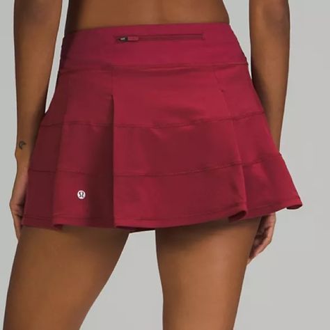 Nike Winter Jackets, Lululemon Tennis Skirt, Lululemon Collection, Anna Claire, Pace Rival Skirt, Lulu Skirt, Black Tennis Skirt, Maroon Skirt, Everyday Skirts