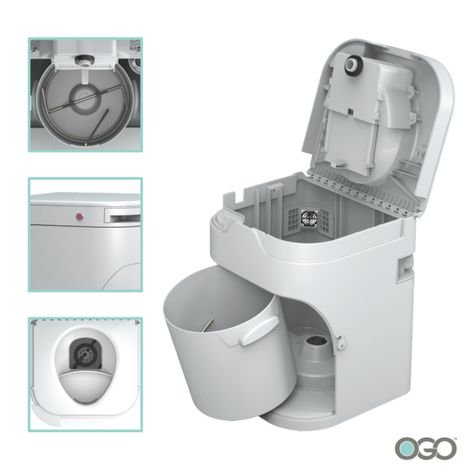 Dry Flush Toilet, Tiny House Toilet, Compost Toilet, Door Mechanism, Composting Process, Composting Toilets, Trap Door, Solid Waste, Composting Toilet