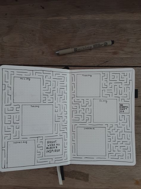 Maze Runner Journal, Bullet Journal Minimalist, Bullet Journel, Maze Runner Trilogy, Maze Runner Funny, Arte Peculiar, Maze Runner Series, Bullet Journal Notebook, Poetry Art