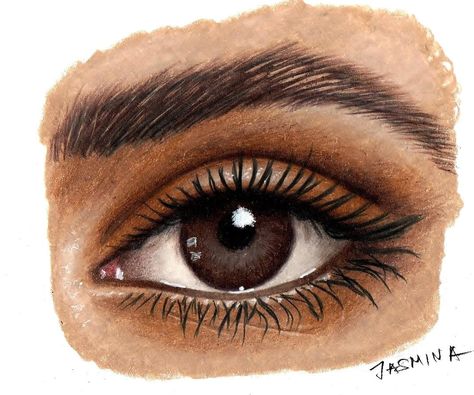 How To Draw Eyes With Colored Pencils, Eyes Drawing Colour Pencil, Specs Drawing, Drawing With Pencil Colours, Eyes Drawing With Pencil Colour, Pencil Color Eye Drawing, How To Colour Eyes With Pencils, Classroom Doodles, Pencil Colours