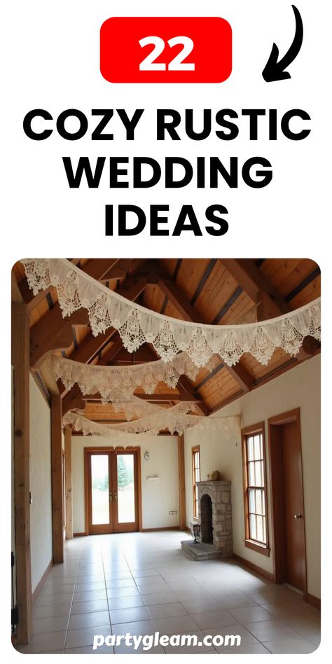 Get ready to transform your special day with these 22 cozy rustic wedding ideas! Discover charming decor, luscious floral arrangements, and unique vintage touches that perfectly blend the beauty of nature with that beloved country-chic style. From burlap accents to lace bunting, these ideas will have your wedding guests in awe of your magical ambiance. Whether you're dreaming up a barn celebration or an outdoor soiree, these tips will help you craft the rustic wedding of your dreams. Make your big day unforgettable! Bourbon Barrel Decor Wedding, Rustic Wedding Decor Indoor, Rustic Wedding Backdrop Reception, Horseshoe Wedding Favors, Bourbon Barrel Decor, Rustic Theme Party, Outdoor Soiree, Barrel Wedding Decor, Lace Bunting