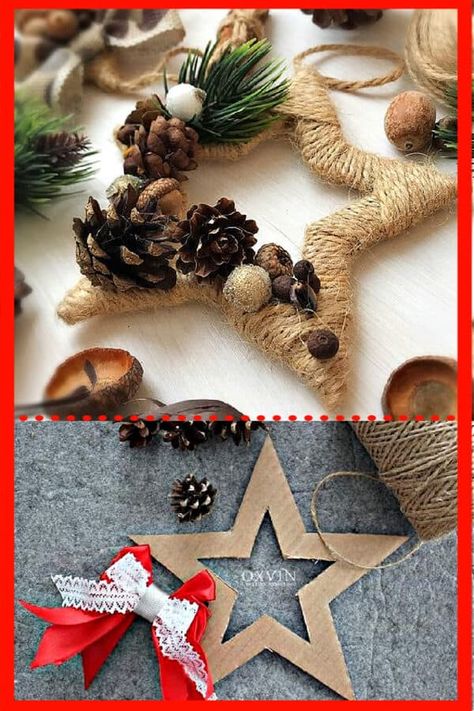 Easy Diy Christmas Ornaments, Diy Christmas Ornaments Easy, Noel Diy, Start Knitting, Xmas Diy, Holiday Crafts Christmas, Beginners Knitting, Easy Christmas Diy, Christmas Ornament Crafts