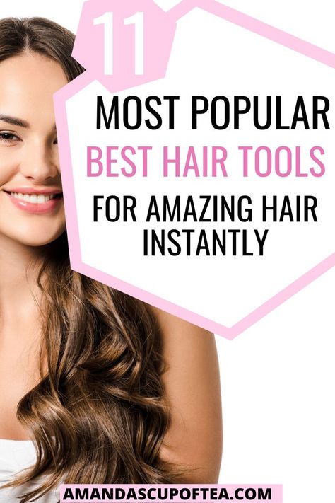 best hair tools Styling Hair Tools, Tools For Hair Styling, Best Hair Styling Tools, Wavy Hair Tools, Best Hair Wand, Best Hair Tools, Volume Waves, Hairstyle Tools, Hairstyling Tools