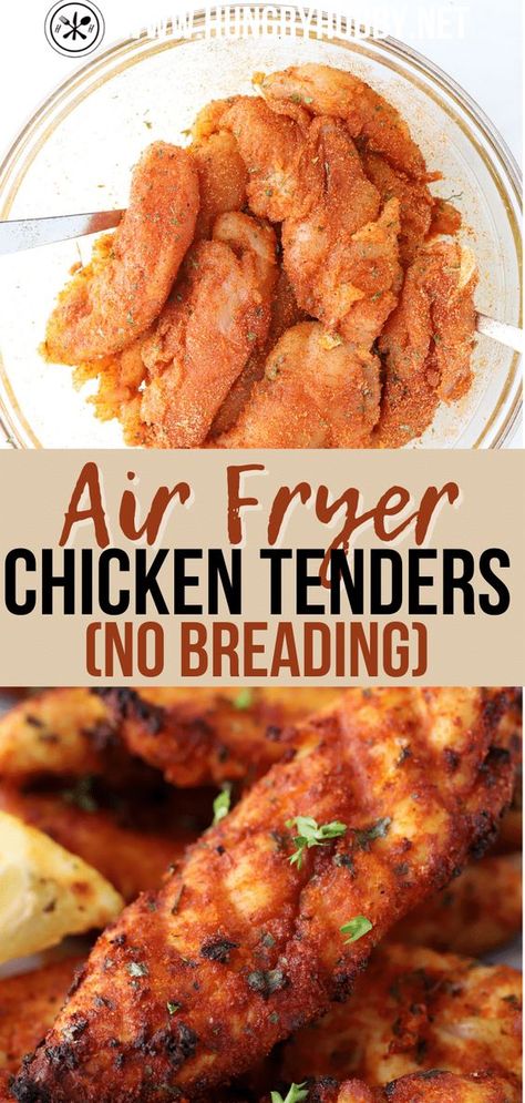 Easy Chicken Air Fryer, Chicken Recipes For Dinner Air Fryer, Air Frying Chicken Tenderloins, Air Fryer Chicken No Breading, Quick Chicken Recipes Air Fryer, Best Air Fried Chicken Tenders, Boneless Chicken Tenders In Air Fryer, Air Frying Chicken Tenders, How To Air Fry Chicken Tenders