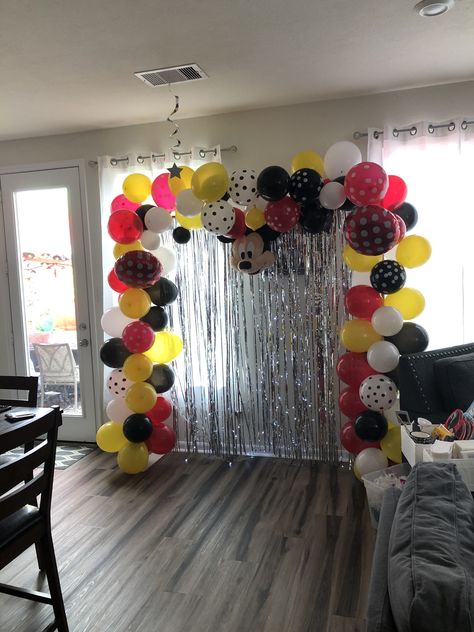 Mickey Mouse Birthday Photo Booth, Disney Photo Booth, Mickey Mouse Photo Booth, Mickey Mouse Birthday Theme, Mickey Mouse Birthday Decorations, Minnie Mouse Birthday Theme, Mickey First Birthday, Mickey 1st Birthdays, Twodles Birthday