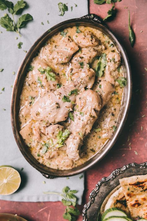 Creamy Malai Chicken (no nuts) Malay Chicken Curry, Malwani Chicken Curry, Chingri Malai Curry, Malai Recipe, Chicken Malai Handi, Malai Chicken, Stir Fries, Boneless Chicken, Juicy Chicken