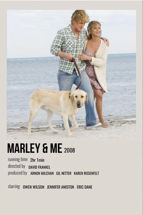 minimal polaroid movie poster for marley & me Marley & Me Movie, Marley And Me Aesthetic, Marley And Me Movie Poster, Marley And Me Movie, Dog Movie Poster, Polaroid Movie Poster, A Dogs Purpose, Marley And Me, Iconic Movie Posters