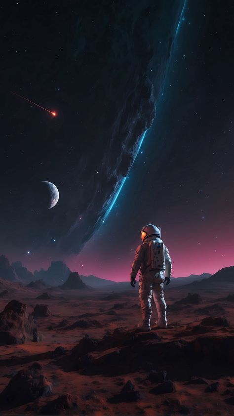 free wallpapers 4K cosmonaut, mars, planet, stars, space, science fiction, ai, art for mobile and desktop Magician Man, Astronaut Wallpaper Realistic, Colorful Astronaut Wallpaper, Astronaut Pc Wallpaper Hd, Astronaut Wallpaper Landscape, Neon Astronaut Wallpaper, Mars Planet, Sky Mountain, Dark Black Wallpaper