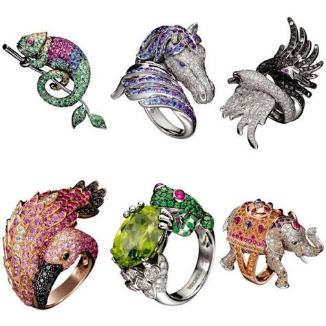 Chopard animal world rings #jewelry Boucheron Jewelry, Insect Jewelry, Animal Rings, Gorgeous Jewelry, Types Of Rings, Animal Jewelry, Schmuck Design, High Jewelry, Pretty Jewellery