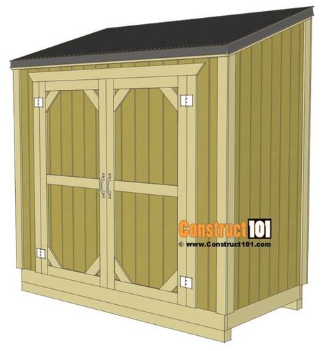 Lean to shed plans, free plans. Shed Plans Free, Lean To Shed Plans, Shed Building, Wood Shed Plans, Build Your Own Shed, Lean To Shed, Small Sheds, Shed Building Plans, Storage Shed Plans