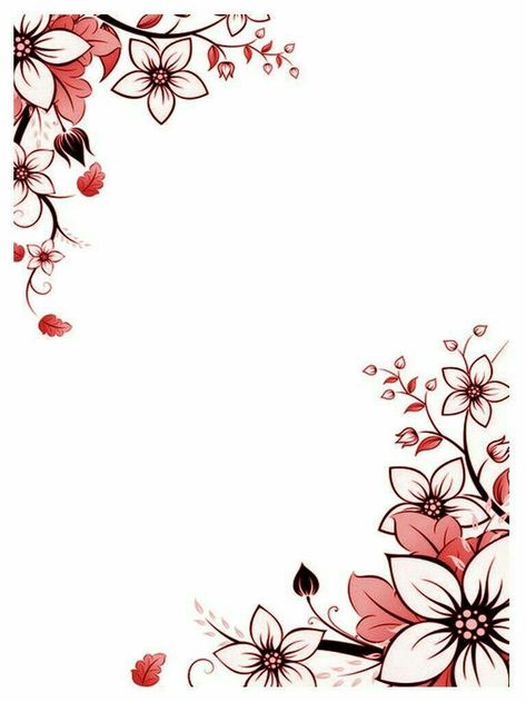 Pin by Achari Patnala on Tarjetas | Floral design drawing, Hand painted card, Floral border design Floral Design Drawing Border, Floral Design Drawing, Boarders Designs For Projects, Valentines Day Craft, مشروعات العلوم, Flower Background Design, Make Paper Flowers, Front Page Design, Colorful Borders Design