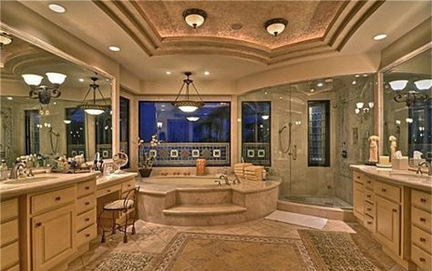 Are Bathrooms the New Home Showcase? Bathrooms Luxury, Luxury Bathroom Master Baths, Luxury Master Bathrooms, Amazing Homes, Bathroom Design Ideas, Bathroom Design Luxury, Dream Bathrooms, Bathroom Layout, Design Del Prodotto