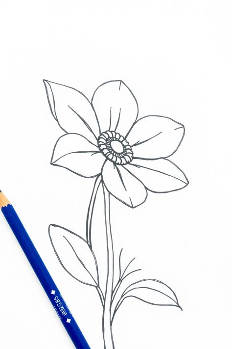 Check Out This Line Flower Drawing & 12+ Other Stitch Drawing Ideas! #drawingideas #drawing Stitch Drawing Ideas, Bicycle Drawing, Cross Drawing, Castle Drawing, Conservation Art, Rabbit Drawing, Fruits Drawing, Mountain Drawing, Flowers Drawing