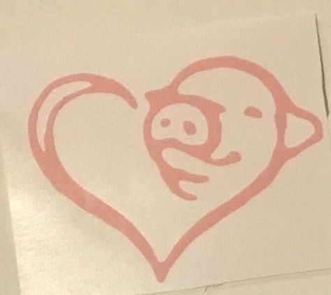 Pig Tattoo Ideas, Pig Logo, Pig Tattoo, Pig Crafts, Happy Pig, Pig Drawing, Vegan Tattoo, Mini Pigs, Cute Piggies