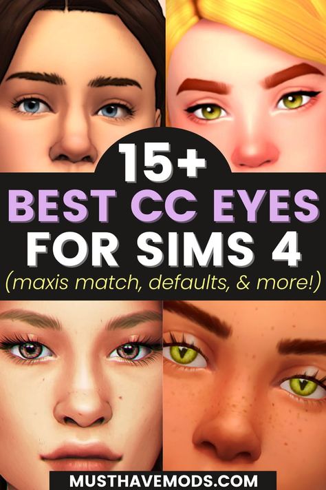 Sims 4 Cas Eyes, Sims Eyes Maxis Match, Sims 4 Eye Recolors, Sims4 Cc Default Eyes, More Eye Colors Sims 4, Sims 4 Cc Eyes Overlay, Sims 4 Maxis Eyes, Sims 4 Eyes Presets Maxis Match, Sims 4 Cartoon Eyes