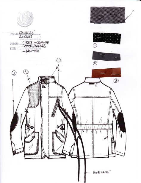 tn Parka Technical Drawing, Denim Jacket Technical Drawing, Technical Outerwear Details, Technical Hooded Outerwear With Reflective Details, Technical Outerwear With Double-lined Hood For Streetwear, Croquis Fashion, Fashion Design Drawing, Flat Drawings, Fashion Illustrations Techniques