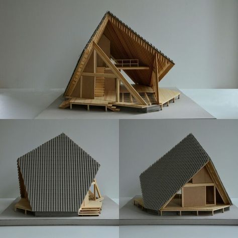 Ark Builds, Architectural References, Fasad Design, Asma Kat, Timber Architecture, Kengo Kuma, Wood Architecture, Bamboo House, Arch Model