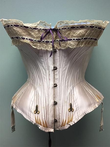 1860 corset - Google Search 1860 Corset, Edwardian Corsets, Silk Corset, Victorian Corset, 1900s Fashion, Pink Corset, Vintage Corset, Corsets And Bustiers, Edwardian Fashion