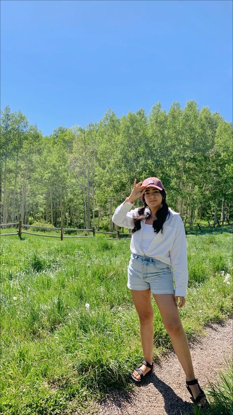 Hiking outfit lake camping outfit Camping Outfit, Lake Camping, Camping Outfits, Hiking Outfit, Southern Prep, Outfit Inspirations, Hiking, Lake, Camping