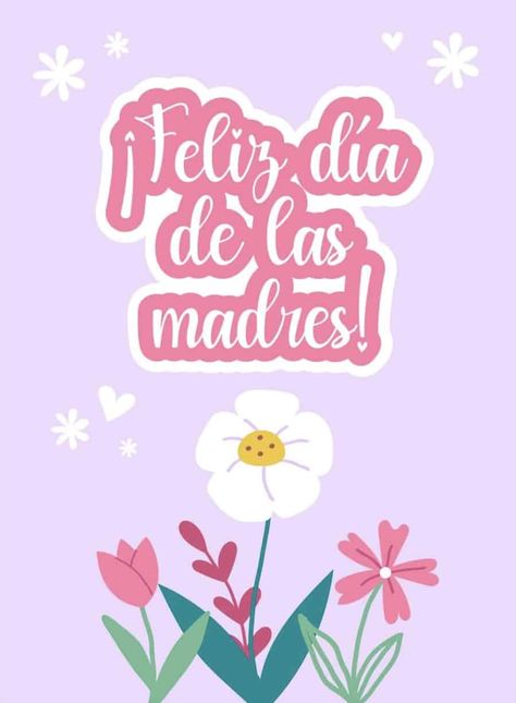 Happy Mother’s Day in Spanish Happy Dominican Mothers Day, Mother’s Day Cards In Spanish, Mexican Mothers Day, Diy Rose Flower, Rose Flower Making, Spanish Greeting Cards, Spanish Mothers Day, Paper Flower Diy, Mothers Day Pictures