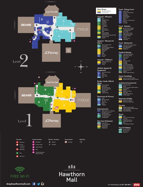 Hawthorn Mall shopping plan Mall Directory Design, Mall Wayfinding, Mall Map, Zoo Map, Mall Directory, Visual Management, Shopping Mall Architecture, Wayfinding Signage Design, Office Wall Design