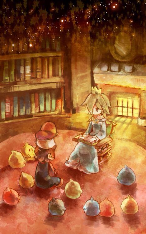 Luma Mario, Rosalina Mario, Kawaii Fanart, Instructions Lego, Mario Fan Art, Nintendo Princess, Super Mario Galaxy, Fanart Drawing, Just A Dream