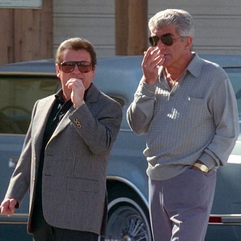 What are Nicky & Frank talking about?⠀Joe Pesci (Nicky Santoro) & Frank Vincent (Frank Marino) in Casino 🎬⠀⠀⠀.⠀⠀⠀⠀⠀.⠀⠀⠀⠀⠀.⠀⠀⠀⠀⠀.⠀⠀⠀⠀⠀#joepesci #frankvincent #casino #martinscorsese #mafia #mademan #wiseguys #gangsters #gangster #mobster Joe Pesci Casino, Nicky Santoro, Frank Vincent, Martin Scorsese Movies, Oliver North, Joe Pesci, Gangster Films, Mafia Gangster, Gangster Movies