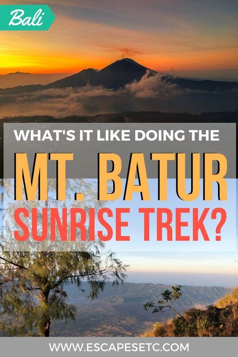 Are you visiting Bali and thinking of doing the Mt Batur sunrise trek? Click here to read about my experience and to get some top tips before you go. #bali #mtbatur #ubud #visitubud #visitbali Mt Batur Sunrise Trek, Mt Batur, Travel To Bali, Things To Do In Bali, Bali Lombok, Visit Asia, Backpacking Asia, Travel United States, Travel Writing