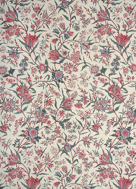 Soane Britain Wallpaper, Mundane Art, Chintz Decor, Bedding Patterns, Indian Chintz, Curtains Style, Soane Britain, Garden Tattoos, Asian Textiles