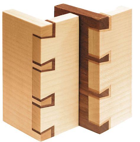 I need education: Double-double dovetails vs. inlaid dovetails Study Revision, Home Recording Studio Setup, Dovetail Jig, Japanese Joinery, Woodworking Basics, Joinery Details, Wood Art Projects, Woodworking Box, Cool Wood Projects