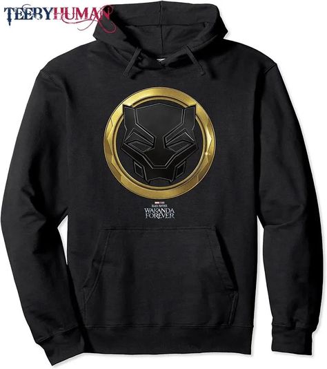 Marvel Black Panther Wakanda Forever Metal Badge Pullover Hoodie Check more at https://teebyhuman.com/product/marvel-black-panther-wakanda-forever-metal-badge-pullover-hoodie/ Black Panther Wakanda Forever, Black Panther Wakanda, Marvel Black Panther, Wakanda Forever, Black Panther Marvel, Black Panther, Panther, Pullover Hoodie, Marvel