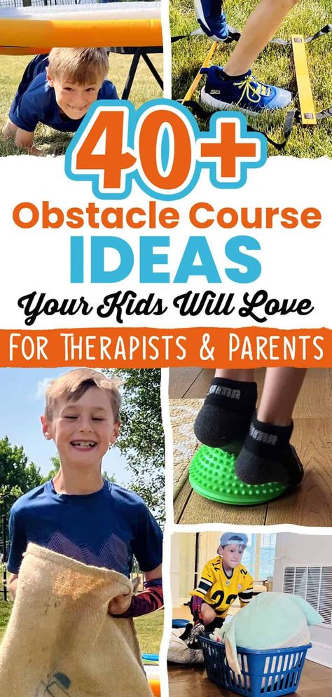 Relay Obstacle Course, Obstacle Course Birthday Party Ideas, Inside Obstacle Course For Kids, Obstical Course For Kids Outdoors Diy, Occupational Therapy Obstacle Course Ideas, Adult Obstacle Course Ideas, Obstacle Course Ideas For Kids Outdoor, Indoor Obstacle Course Ideas For Kids, Preschool Obstacle Course