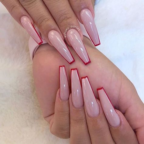 #nailsonfleek hashtag on Instagram • Photos and Videos Coffin Nails Designs Summer, Coffin Acrylic Nails, Red Acrylic Nails, Christmas Nails Acrylic, Coffin Nails Long, Nail Swag, Beautiful Nail Designs, Acrylic Nails Coffin, Nailed It