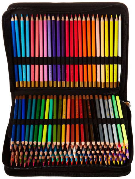 Coloring Pencils, Canvas Pencil Case, Art Supplies Storage, Artist Pencils, Cool School Supplies, Colored Pencil Set, Cute School Supplies, Art Supply, Drawing Supplies