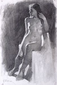 Vadim Zanginian, Gesture Drawings, Bw Art, Art College, Los Angeles Art, Human Drawing, Watercolour Inspiration, Female Art Painting, Figure Sketching