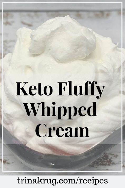 Keto Fluff, Tartiflette Recipe, Keto Whipped Cream, Recipes With Whipping Cream, Postre Keto, Keto Vegan, Starting Keto Diet, Low Carb Diets, Low Carb Dessert