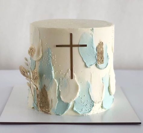 Boys First Communion Cakes, Bautizo Ideas Boy, Boy Communion Cake, Baptism Cake Boy, Decoration Communion, Dedication Cake, Christening Cake Boy, First Holy Communion Cake, Recuerdos Primera Comunion Ideas