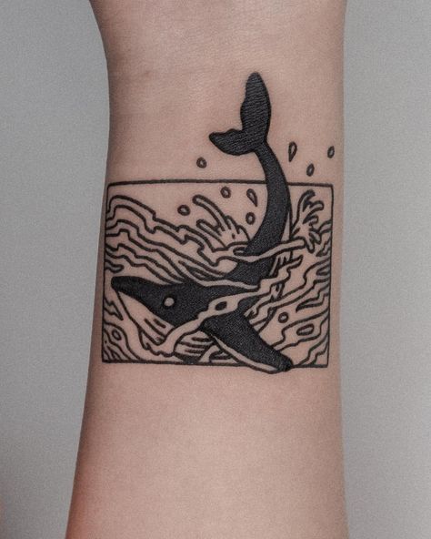 Ignorant Style Tattoo, Related Tattoos, Simple Wrist Tattoos, Orca Tattoo, Simple Forearm Tattoos, Cute Simple Tattoos, Whale Tattoos, Small Tattoos Simple, Tattoo Traditional