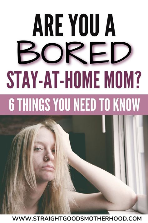 I totally get it - sometimes days at home with the kids can start to feel a little mundane. But with these 6 tips you can avoid becoming a bored stay-at-home mom and actually enjoy your days again!! Stay At Home Mom, Stay At Home, Clean House, How To Become